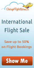$30* off on all International Flights. Book Now!