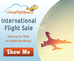 $30* off on all International Flights. Book Now!