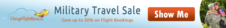 Get $15* off with our Military Travel Deals. Book Now!