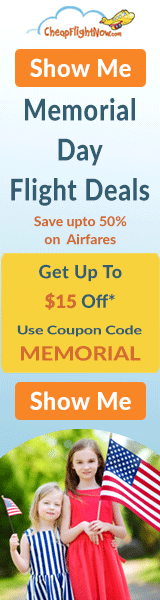 Book now & get up to 15 off on Memorial Day Travel Deals with coupon code MEMORIAL.