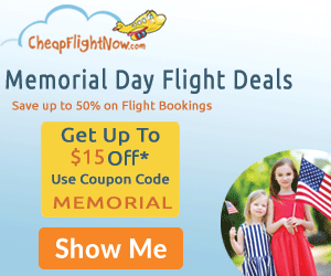 Book now & get up to 15 off on Memorial Day Travel Deals with coupon code MEMORIAL.
