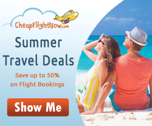 Get $15* off on flights this Summer. Book Now!