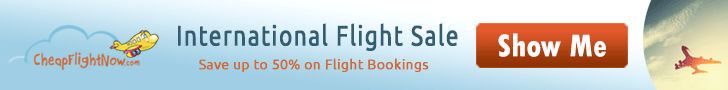 $30* off on all International Flights. Book Now!