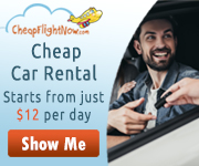 Low Cost Car Rentals. Starts from just $12 Per Day.