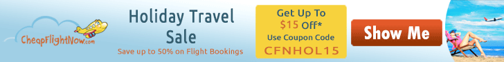 Flat $15 off on flights with our Chinese New Year flight sale. Hurry Up