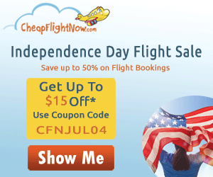 Flat $15* off on President's Day Travel Deals! Book Now!