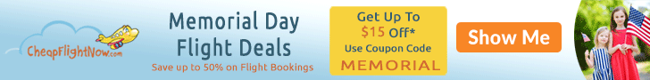 Book now & get up to 15 off on Memorial Day Travel Deals with coupon code MEMORIAL.